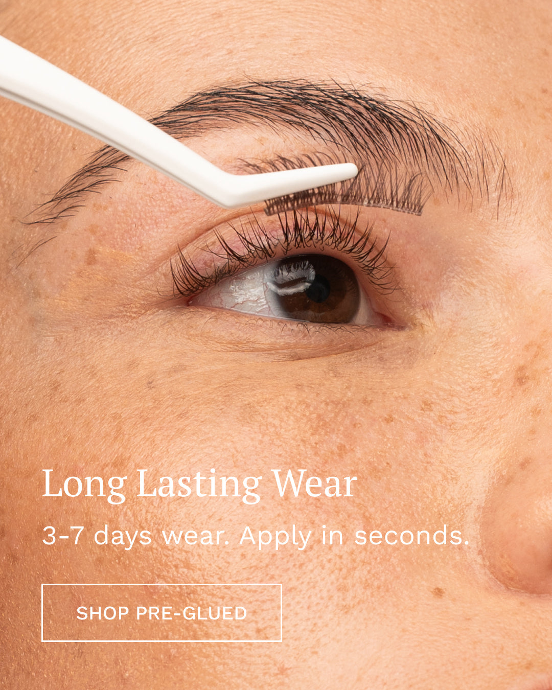 Pre-Glued Lash Range