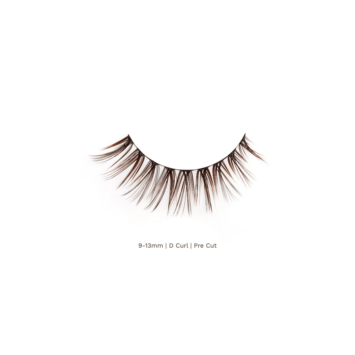 Brown Flirty Pre-Mapped Lashes