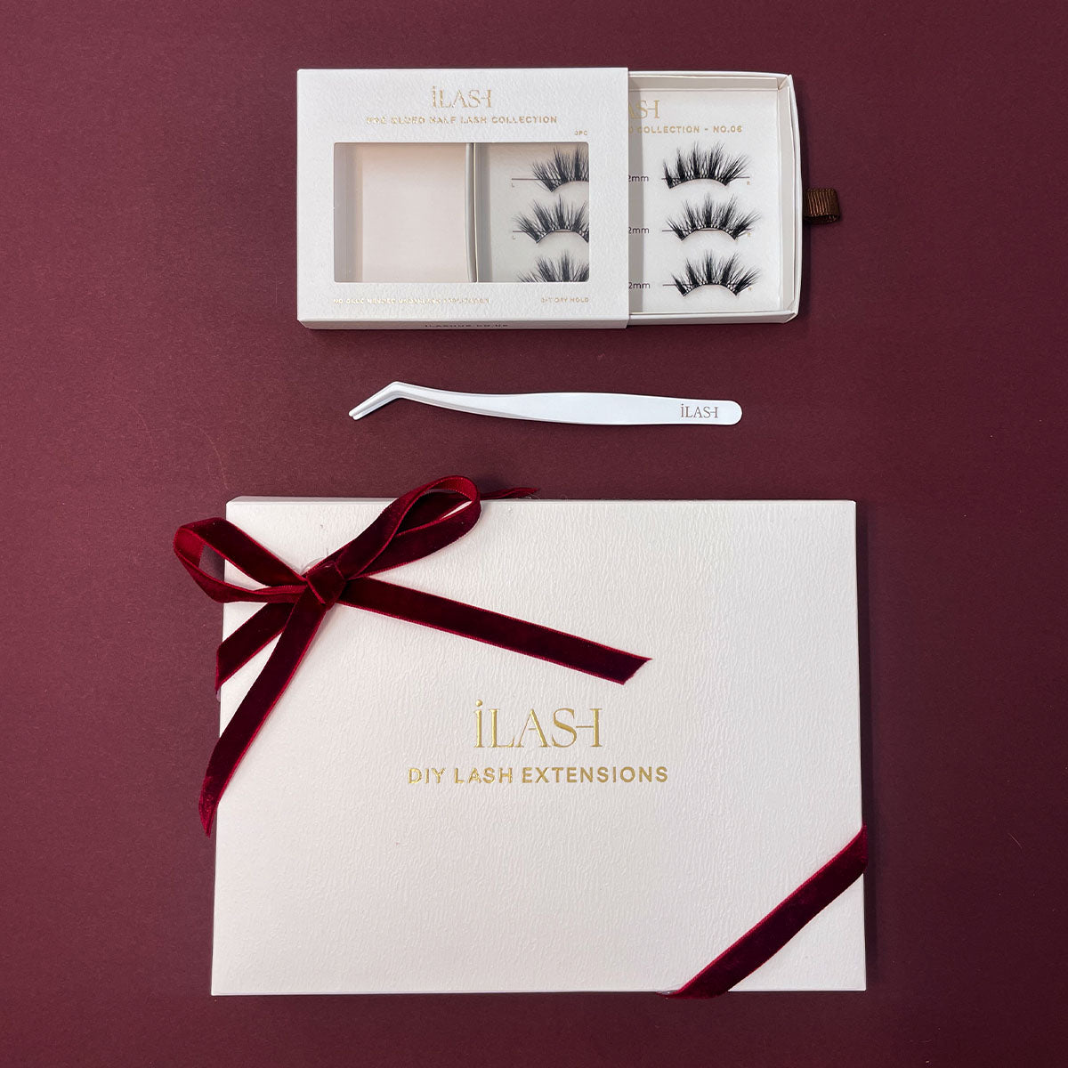 Pre Glued Half Lash Christmas Gift Set