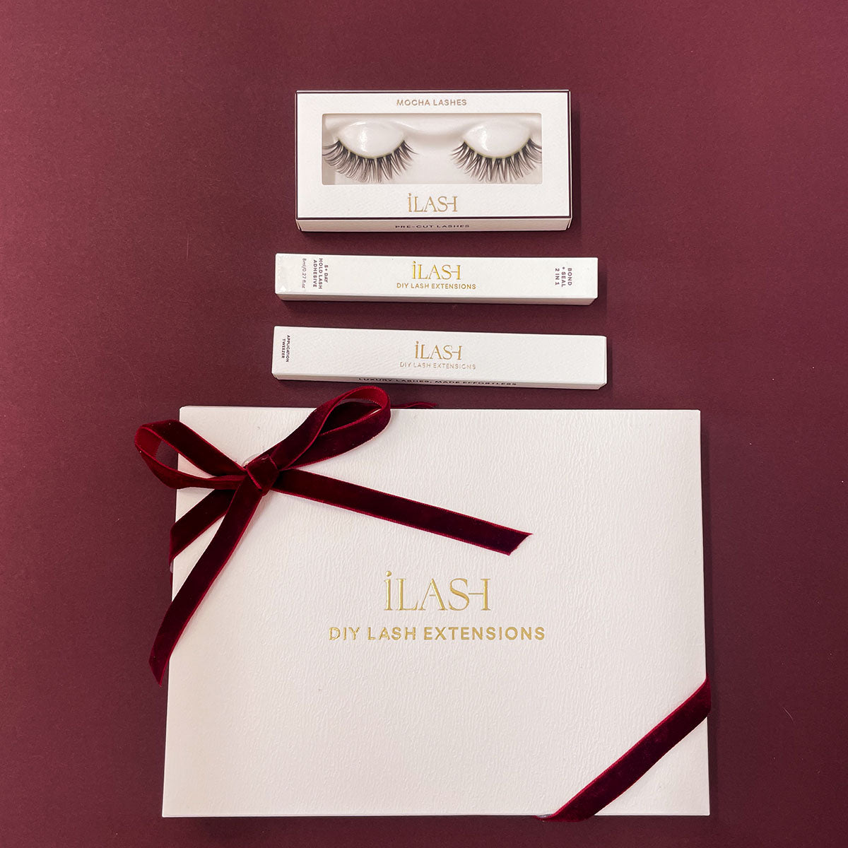 Pre Mapped Lash Christmas Gift Set With Tweezer