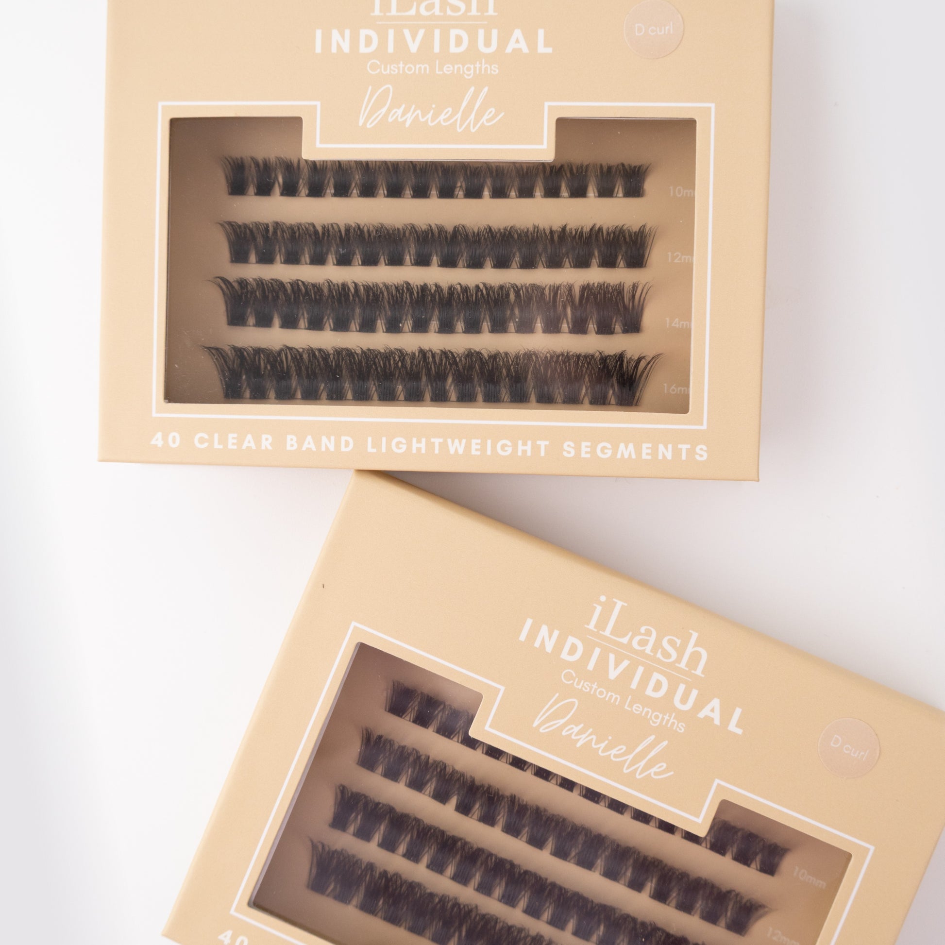 Danielle Custom Length Individual Lashes -D curl