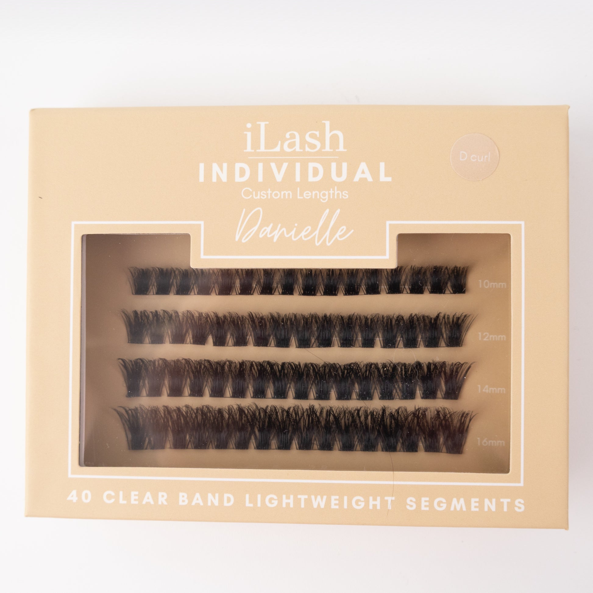 Danielle Custom Length Individual Lashes -D curl