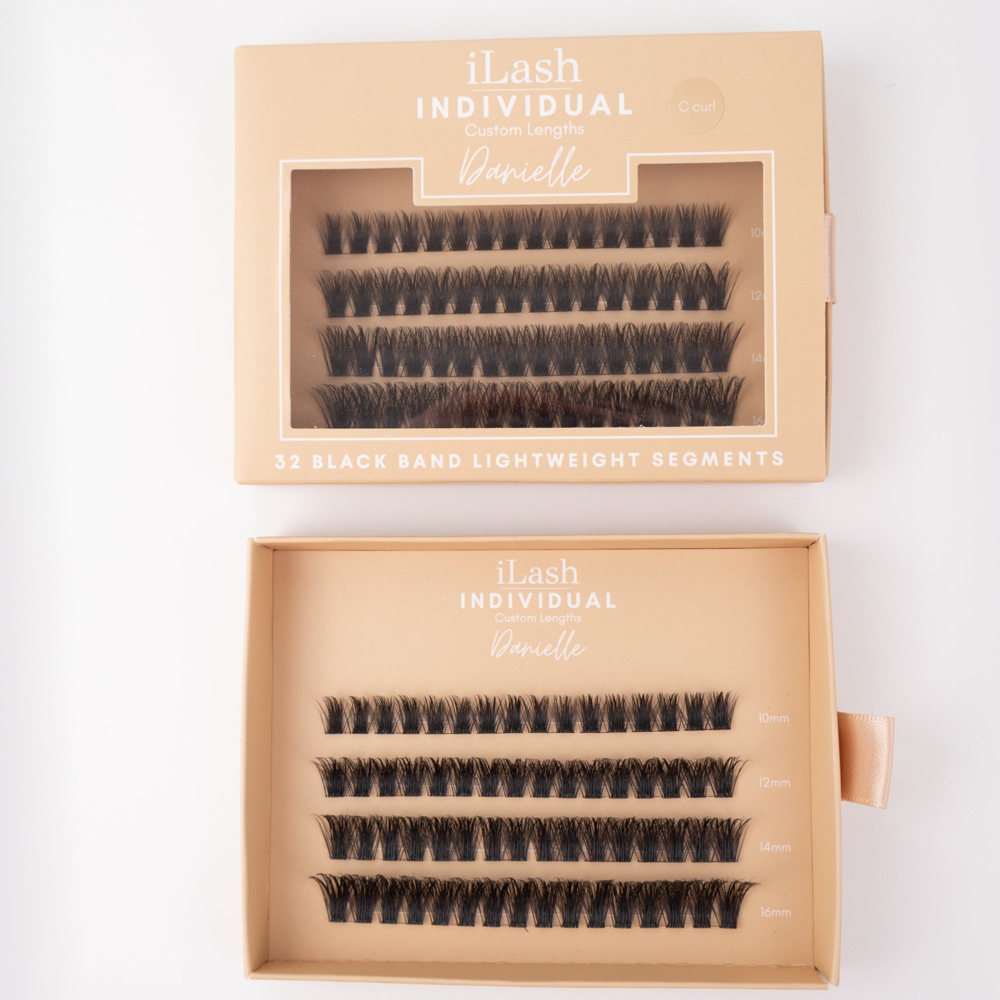 Danielle Custom Length Individual Lashes - C curl