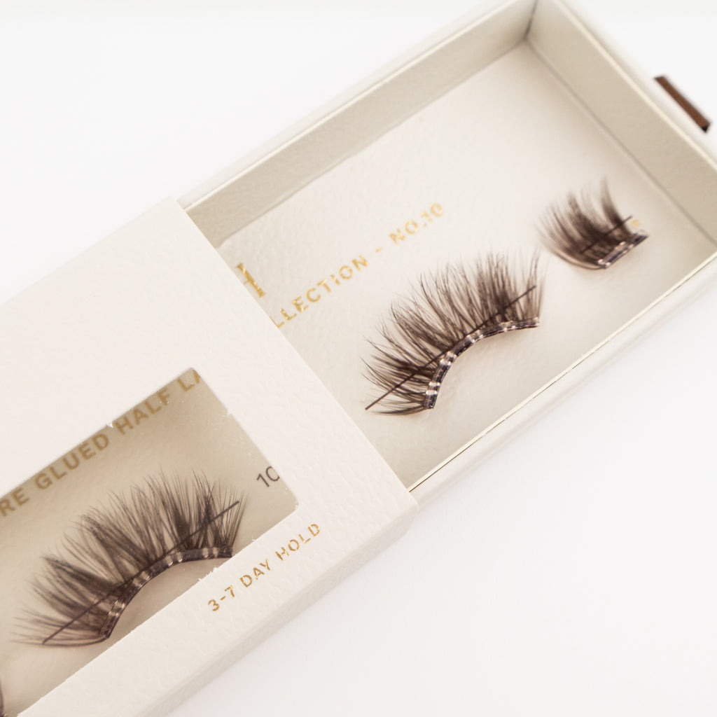 Pre glued Half-Full lash No.10
