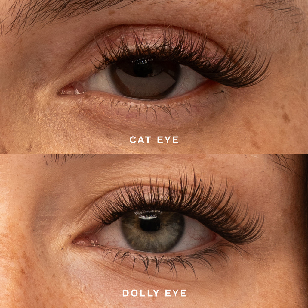 Mocha Custom Length individual Lashes