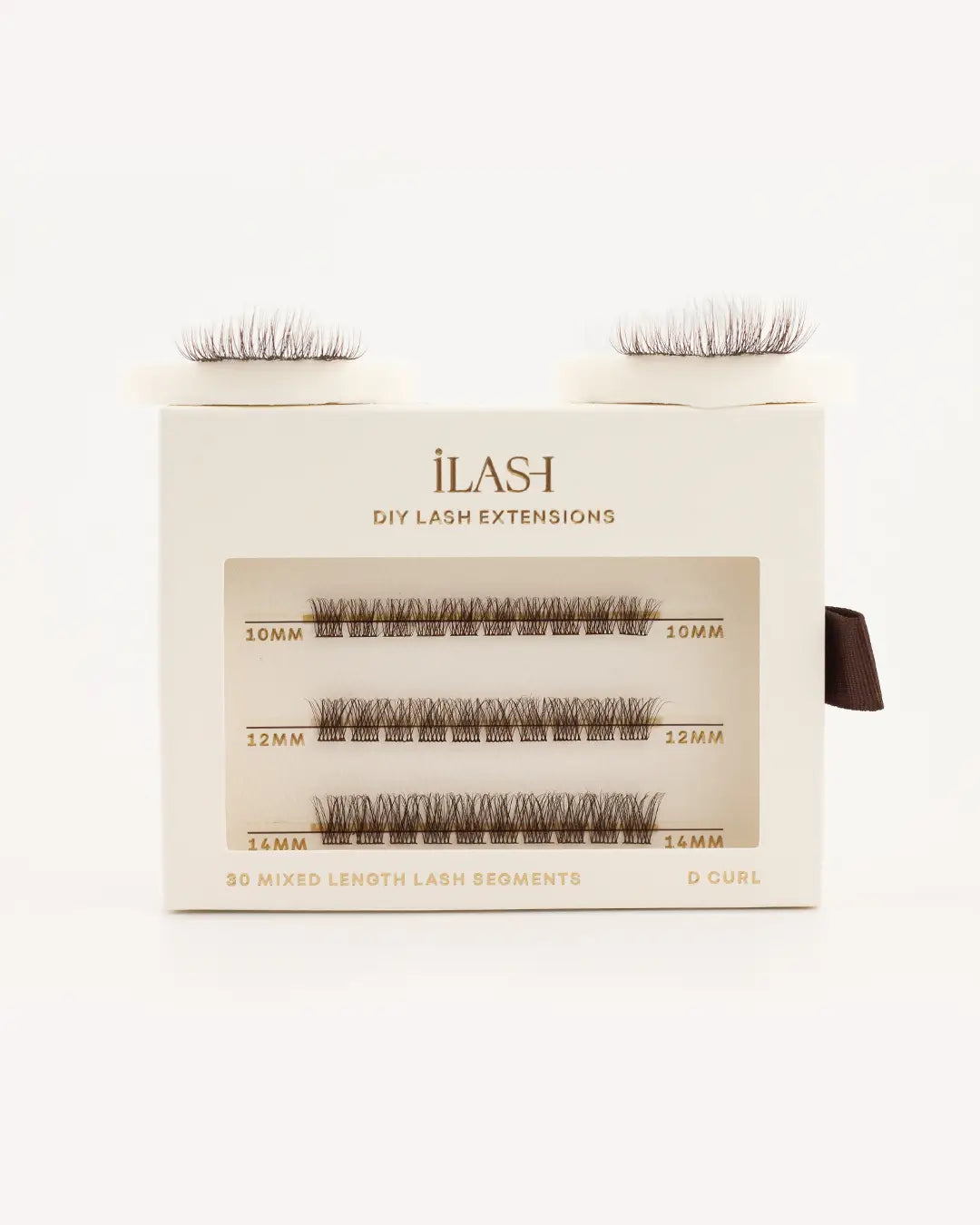 Mocha Custom Length individual Lashes