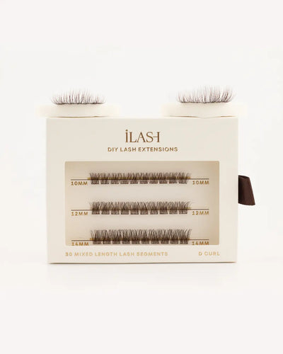 Mocha Custom Length individual Lashes