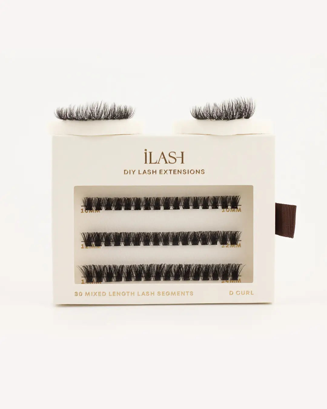 Volume Custom Length Individual Lashes pre-cut segments in 10mm, 12mm, 14mm for full dramatic volume