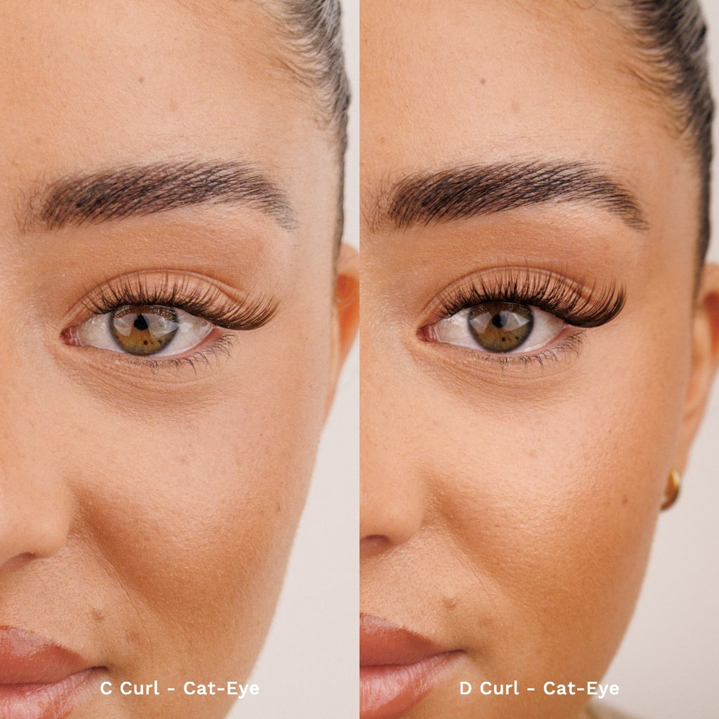 Mocha Custom Length individual Lashes