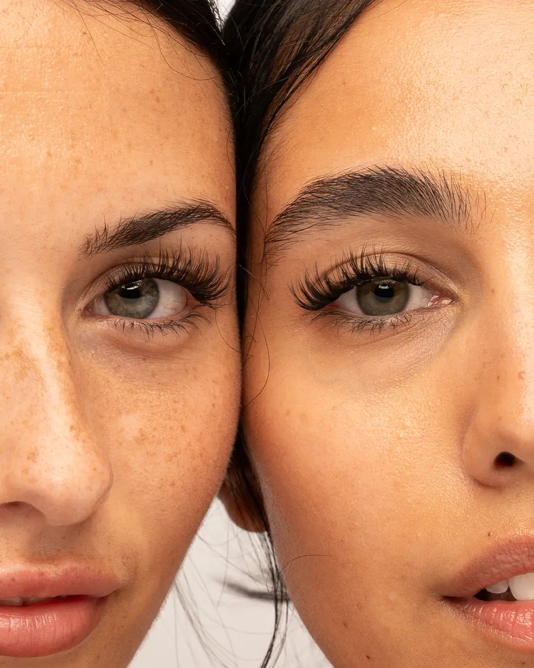 Brown vs Black Flirty Pre-Mapped Lashes