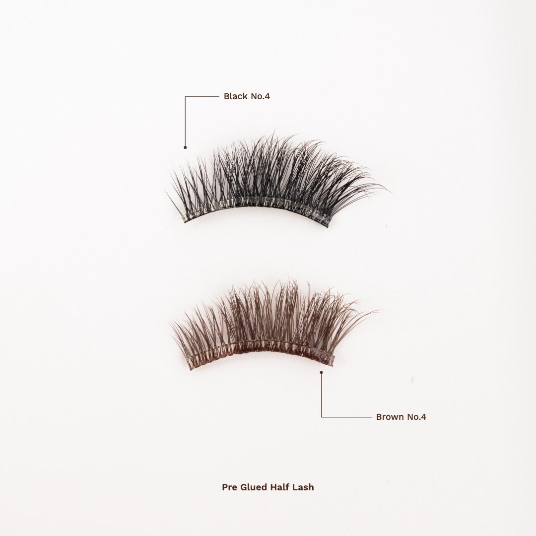 Pre-Glued Half Lash No.4