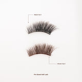 Pre-Glued Half Lash No.4